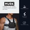 MVRK Water Resistant Chest Bag - Lightweight Tactical Chest Bag For Outdoor Training, Running Chest Pack For Men With Extra Storage view 3