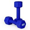 CAP Barbell Neoprene Dumbbell Weights, 12 lb Pair, Admiral Blue view 1