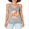 Disney Junior's Emporer's New Groove No Touchy Tri-Blend Racerback Layering Tank, Gray Heather, XX-Large view 1