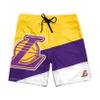 foco Los Angeles Lakers NBA Mens Color Dive Boardshorts - L view 2