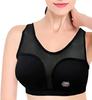 Spall Pro Women Sports Bra  Ladies Chest Protector with Chest Guards & Workout Bra Black view 1