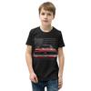 1968 Red Camaro SS Muscle Car Youth Short Sleeve T-Shirt view 1