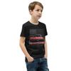 1968 Red Camaro SS Muscle Car Youth Short Sleeve T-Shirt view 2