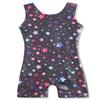 HOZIY Girls Gymnastics Leotards 5t 5/6 Years Biketards Gymnastics Outfits Bodysuits for Kids Black Meteor view 1