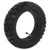 Electric Scooter Tire, 10in Not Easily Deformed Shock Absorption Electric Scooter Tire with Inner Tube Inflatable Rubber Tyre Replacement 255x80 10X3 Scooter Tire 255X80 Scooter view 3