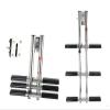 JLXJ Telescoping Boat Boarding Ladder, 3 Step Marine Boat Dive Ladder, Stable Swim Step Dual Vertical Telescopic Drop Ladder, Transom Mounting view 3