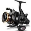 Sougayilang Bait Feeder Spinning Reels,33Lbs Drag Carp Fishing Reel Front and Rear Drag System, Freshwater Fishing Reel for Live Liner Bait Fishing for Catfish Fishing view 1