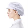 Nanxson 3pcs Chef Hat Kitchen Cooking Chef Cap Food Service Hair Nets CF9033 Whitefullnet view 3