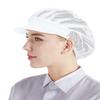 Nanxson 3pcs Chef Hat Kitchen Cooking Chef Cap Food Service Hair Nets CF9033 Whitefullnet view 4