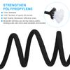 Climbing Rope 10MM Diameter 10M(32ft) 20M(64ft) Static Rock Climbing Rope,Tree Climbing Rappelling Rope,Escape Nylon Rope,Ice Climbing Equipment Outdoor Fire Rescue Parachute Rope with 2 Steel Hooks view 2