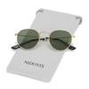 NIDOVIX Kids Polarized Sunglasses Classic Metal Frame for Baby Boys Girls Age 0-4 100% UV Protection (Gold/G15) view 1