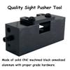 Ficero Universal Pistol Sight Pusher Tool for Glock 1911 Sig Springfield and Others Handgun for Front or Rear Sights view 2