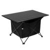 ROCK CLOUD Portable Camping Table Ultralight Aluminum Camp Table with Storage Bag Folding Beach Table for Camping Hiking Backpacking Outdoor Picnic, Size L view 1
