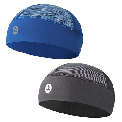 Low-Profile Cooling Helmet/Hard hat Liner, Stretch Working Cap, Summer Sweat Wicking Skull Cap, Running Beanie Sun Protection