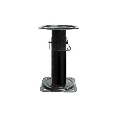 attwood Marine 91320ADJ Adjustable Economy Pedestal Black