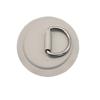 4 Pieces Gray Pad/Patch D Rings for PVC Inflatable Boat Canoe Raft Stainless Steel D-Ring Dinghy Kayak Surfboard Paddle Board(Gray) view 2