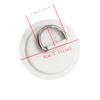 4 Pieces White Pad/Patch D Rings for PVC Inflatable Boat Canoe Raft Stainless Steel D-Ring Dinghy Kayak Surfboard Paddle Board view 3
