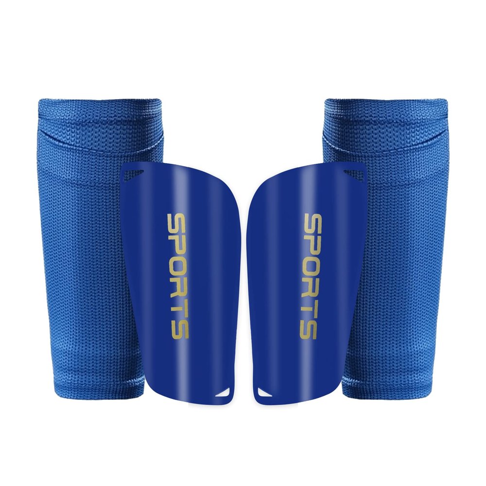 AIMISICAR Kids Youth Soccer Shin Guards, Shin Pads and Shin Guard Sleeves for 3-15 Years Old Boys and Girls for Football Games, EVA Cushion Protection Reduce Shocks and Injuries