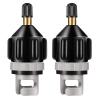 Shappy 2 Pcs Stand up Paddle Board Pump Adapter Strong Sealing Inflatable Boat Sup Pump Adaptor Quick Inflation Conventional Air Valve Adapter for Inflatable Kayak Stand up Paddle Board(Black) view 1