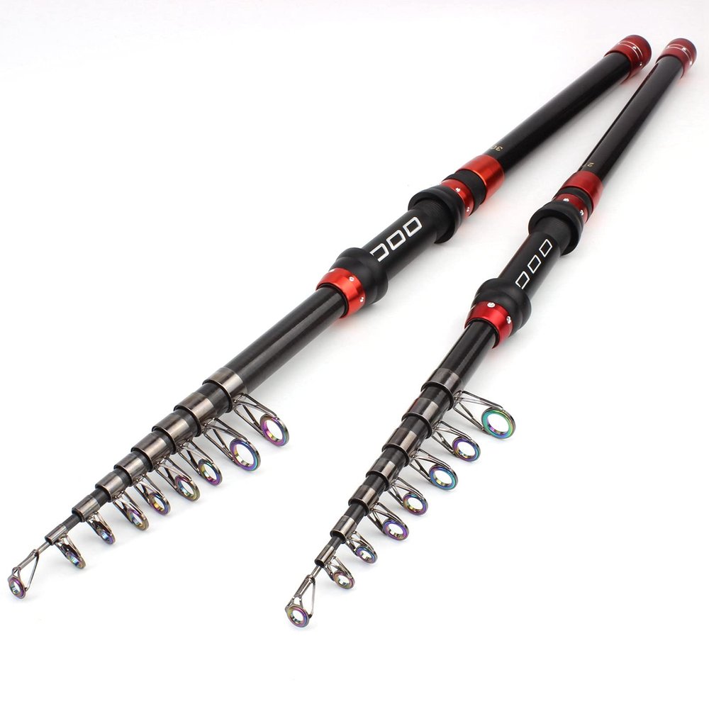 2021 New Portable Sea Fishing Rod, 40cm Compact Long-Range Bait Rod, Bait Weight 15-70g, Sea Bass Fishing Rod, Carp Fishing Rod (1.8m-3.6m) ZYHYD (Size : 3.6m)