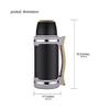 WPYYI 2L Stainless Steel Insulated Vacuum Flask Work Travel Camping Sport Kettle,Vacuum Insulated Beverage Bottle,Insulated Cup Mug (Color : Blue) view 2