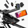 MOZOWO Bike Bag, Waterproof 1.5L Front Top Tube Pouch for Bicycle, Compatible with iPhone 14 13 12 Pro Max Smartphones up to 6.7'' & Most Bike Types view 3
