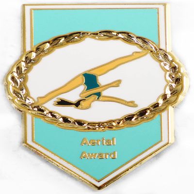 Snowflake Designs Aerial Gymnastics Pin - #1421