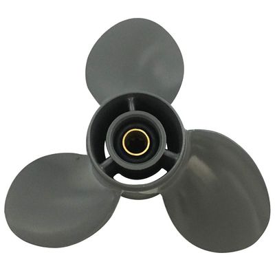 ARKDOZA Boat Propeller 9 1/4x11 Fit for Honda Engine 3 Blades 8 Tooth Aluminum RH 9.25x11