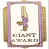 Snowflake Designs Giant on Uneven Bars Gymnastics Award Pin - #1183 view 1