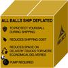Select Classic V21 Soccer Ball, Orange, Size 5 view 4