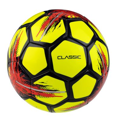 Select Classic V21 Soccer Ball, Yellow, Size 5