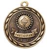 10 Pack of Participant Participation Gold Medals Trophy Award with Neck Ribbons MA view 2