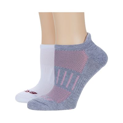 Brooks Ghost Midweight 2-Pair Pack Oxford/Flamingo/White/Mauvewood XL (US Men's Shoe 12-14)