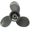 ARKDOZA Boat Propeller 9 1/4x12 Fit for Honda Engine 3 Blades 8 Tooth Aluminum RH 9.25x12 view 1