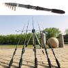 2021 New Compact Long-Range Bait Rod, Bait Weight 30-60g, 44cm Portable Telescopic Sea Rod, Trout Rod, Sea Bass Fishing Rod, Carp Fishing Rod, Travel Fishing Tackle ZYHYD (Size : 2.4m) view 4