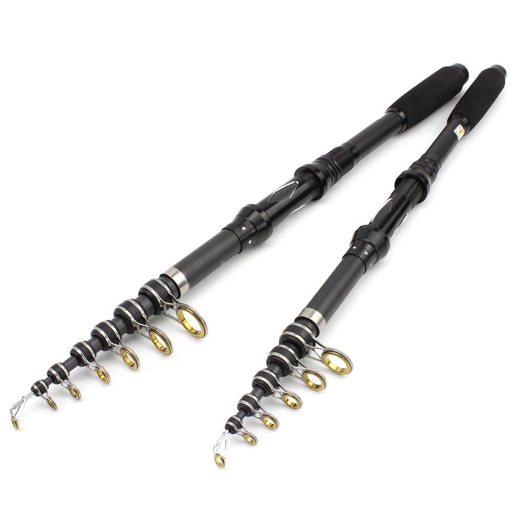 2021 New Compact Long-Range Bait Rod, Bait Weight 30-60g, 44cm Portable Telescopic Sea Rod, Trout Rod, Sea Bass Fishing Rod, Carp Fishing Rod, Travel Fishing Tackle ZYHYD (Size : 1.8m)