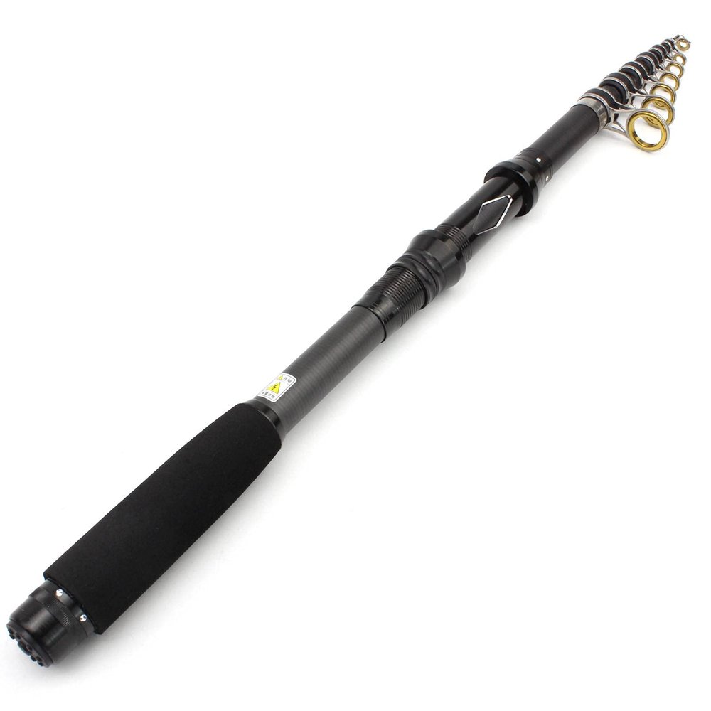 3.0m-1.8m Trout Rod Sea Bass Fishing Rod, Long-Range Bait Rod, Bait Weight 30-60g, 44cm Portable Compact Sea Rod, Carp Fishing Rod, Travel Fishing Tackle ZYHYD (Size : 1.8m)