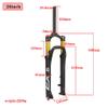 Jejy Snow Beach XC Mountain Bike Front Fork 26, Aluminum Alloy Spacing Hub 135mm Travel Inner Diameter :34mm MTB Air Forks view 2