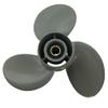 ARKDOZA Boat Propeller 9 1/4x9 Fit for Honda Engine 3 Blades 8 Tooth Aluminum OEM No: 58130-ZV4-009AHRH 9.25x9 view 1