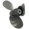 ARKDOZA Boat Propeller 9 1/4x9 Fit for Honda Engine 3 Blades 8 Tooth Aluminum OEM No: 58130-ZV4-009AHRH 9.25x9 view 2