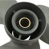 ARKDOZA Boat Propeller 9 1/4x9 Fit for Honda Engine 3 Blades 8 Tooth Aluminum OEM No: 58130-ZV4-009AHRH 9.25x9 view 4