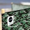 Forest Camo Pro Beach Recycled Polyester Rip-Stop 20 ft Lightweight Windscreen, Privacy Screen, Wind Blocker, Free Matching Shoulder Bag view 2
