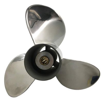 ARKDOZA Boat Propeller 9 1/4x10 Stainless Steel SS Fit for Honda Engine 3 Blades 8 Tooth OEM No: 58133-ZV4-010AH 8/9.9/15/20HP RH 9.25x10