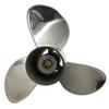 ARKDOZA Boat Propeller 9 1/4x10 Stainless Steel SS Fit for Honda Engine 3 Blades 8 Tooth OEM No: 58133-ZV4-010AH 8/9.9/15/20HP RH 9.25x10 view 1