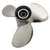 ARKDOZA Boat Propeller 9 1/4x10 Stainless Steel SS Fit for Honda Engine 3 Blades 8 Tooth OEM No: 58133-ZV4-010AH 8/9.9/15/20HP RH 9.25x10 view 3