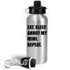 Art by Chelsydale Gifts for Mimi Water Bottle Tumbler - 20oz Reusable Drinkware - Funny Cute Gag Idea Grandparents Day Appreciation Family Reunion Birthday - Eat Sleep Annoy My Mimi Repeat view 2