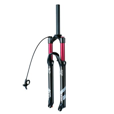 Jejy Mountain Bike Front Suspension Fork 26er 27.5er 29erMTB with Damping Adjustment Ultralight Air Forks Magnesium Alloy Travel :140mm (Color : Straight, Size : 27.5)