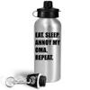 Art by Chelsydale Gifts for Oma Water Bottle Tumbler - 20oz Reusable Drinkware - Eat Sleep Annoy My Oma Repeat - Oh-ma Funny Cute Gag Idea To My Grandparents Day Appreciation Family Reunion Birthday view 2