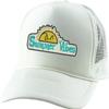 ALLNTRENDS Adult Trucker Hat Summer Vibes Embroidered Baseball Cap Cool Vacation Beach Hats Adjustable (White) view 1