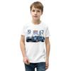 1967 high-Performance Pony car 427 SC Cobra Roadster Muscle Car Youth Short Sleeve T-Shirt White